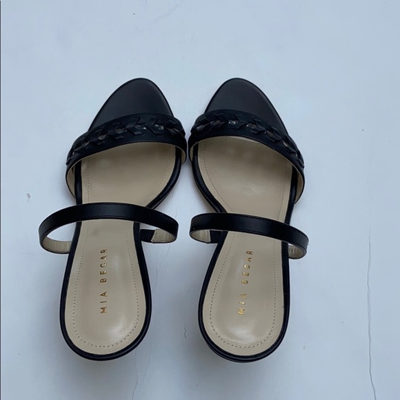 Mia Becar Bree Leather Slingback NWOT size 10 - Picture 7 of 14